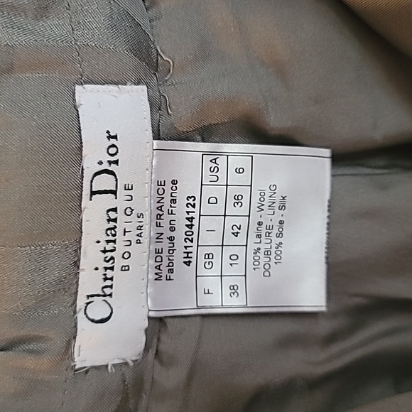 Christian Dior Tweed Wool Jacket, Skirt & Flare pants - Picture 11 of 16